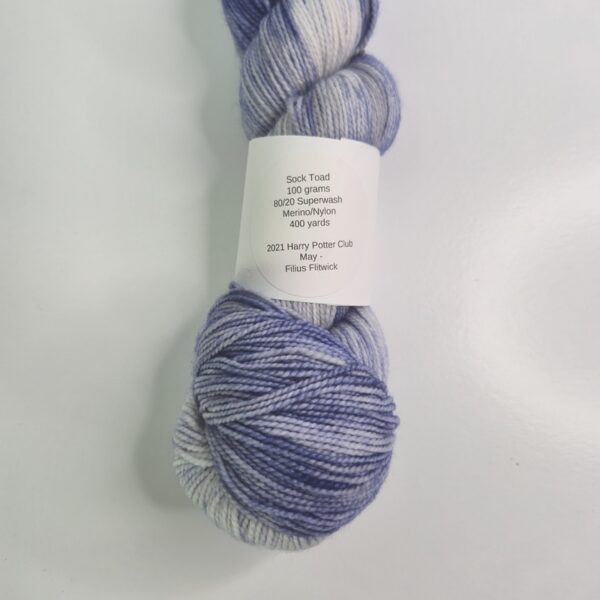 Image of Toad Hollow Yarns Sock Toad in 2021 Harry Potter Club May Filius Flitwick