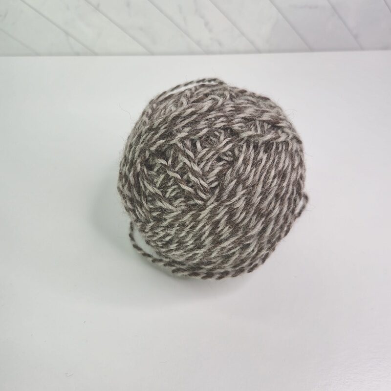 Baa Ram Ewe Dovestone Natural in 8 Chocolate Marl - Image 3