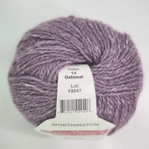 Valley Yarns Worthington in Mauve Heather - Image 2