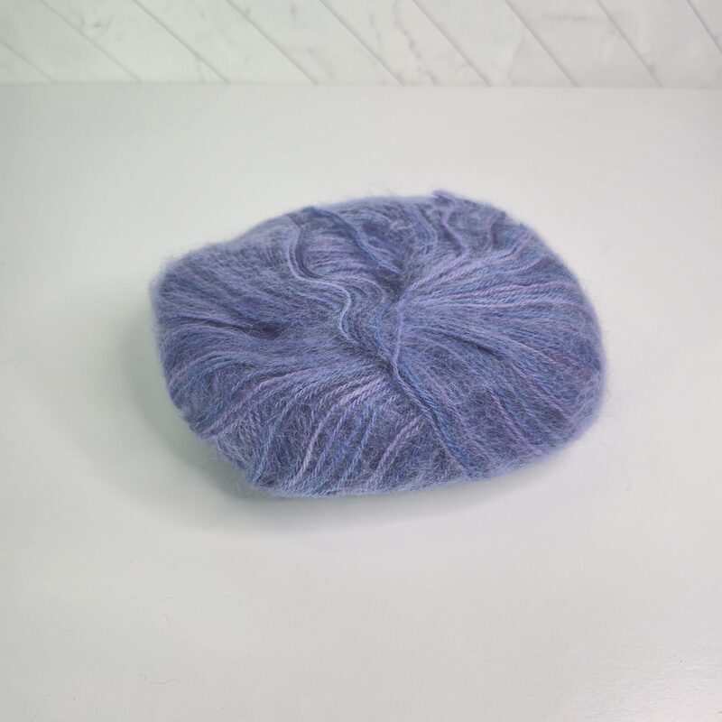 Cleckheaton Flowerdale Mohair 8 Ply in 15 Blue Variegated - Image 3