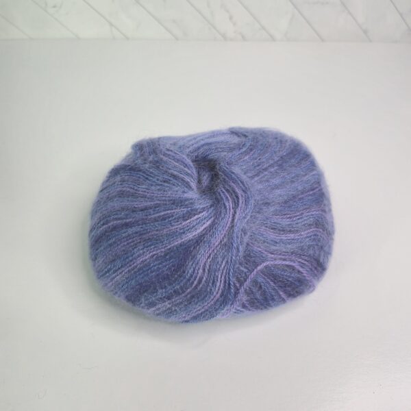Image of Cleckheaton Flowerdale Mohair 8 Ply in 15 Blue Variegated