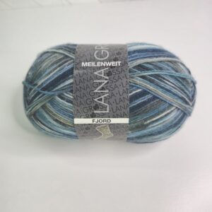 Lana Grossa Meilenweit in 01603 Fjord - Image 3