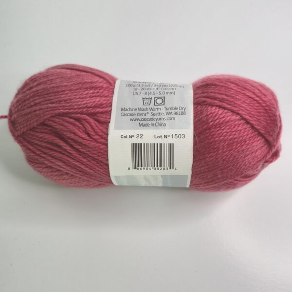 Image of Cascade Yarns Cherub Aran in 22 Rouge