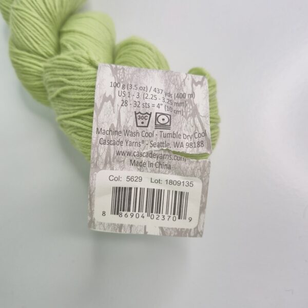 Image of Cascade Yarns Heritage® in 5629 Citron