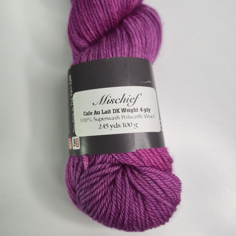 Yarn Cafe Creations Cafe Au Lait DK in Mischief - Image 2