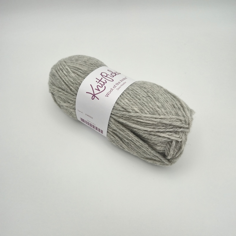 Knit Picks Wool of the Andes Worsted in 24077 Dove Heather - Image 1