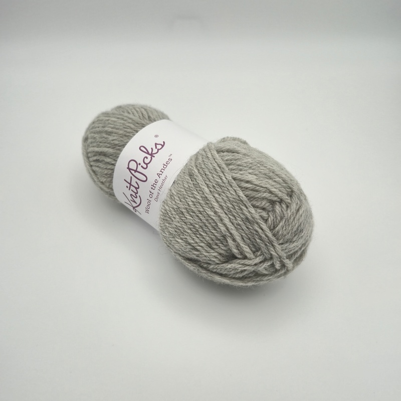 Knit Picks Wool of the Andes Worsted in 24077 Dove Heather - Image 2