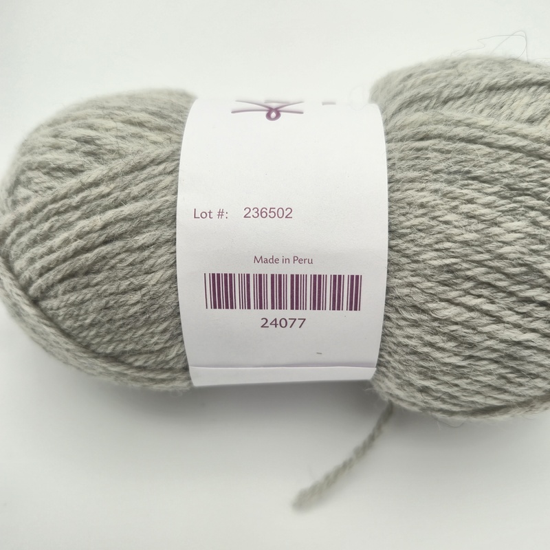 Knit Picks Wool of the Andes Worsted in 24077 Dove Heather - Image 4