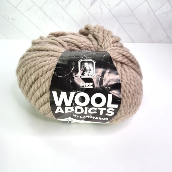 Image of WOOLADDICTS By LANGYARNS Fire in 26 Taupe