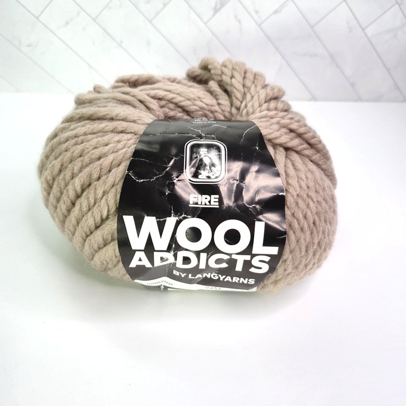 WOOLADDICTS By LANGYARNS Fire in 26 Taupe - Image 1
