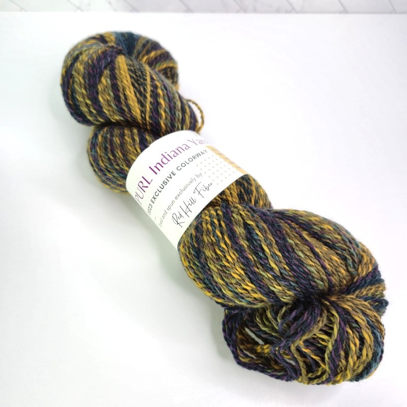 Red Hill Fiber And Co. SW Merino Sock Yarn in 2023 PURL Indiana Yarn Crawl - Image 1