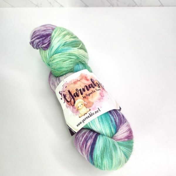 Image of Hypnotic Yarn Plush Sock in December 2024: Dino-Mite!