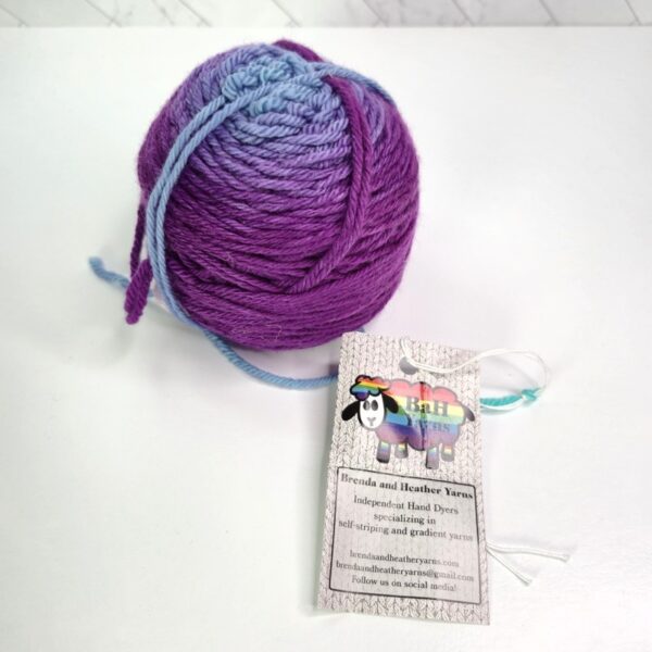Image of Brenda And Heather Yarns Yeti Locks in Sub-Zero