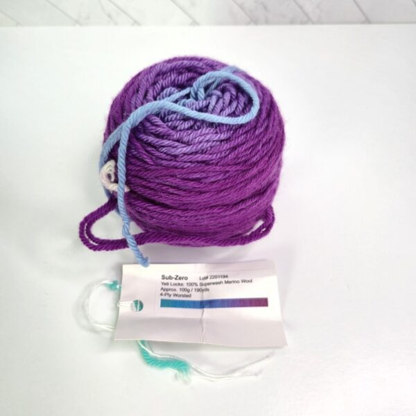Image of Brenda And Heather Yarns Yeti Locks in Sub-Zero