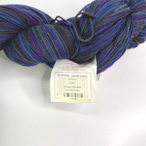 Image of Cascade Yarns Heritage Paints in 9828 Dark Sunset