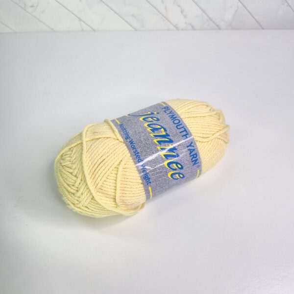Plymouth Yarn Jeannee Worsted in 0017 Daffodil