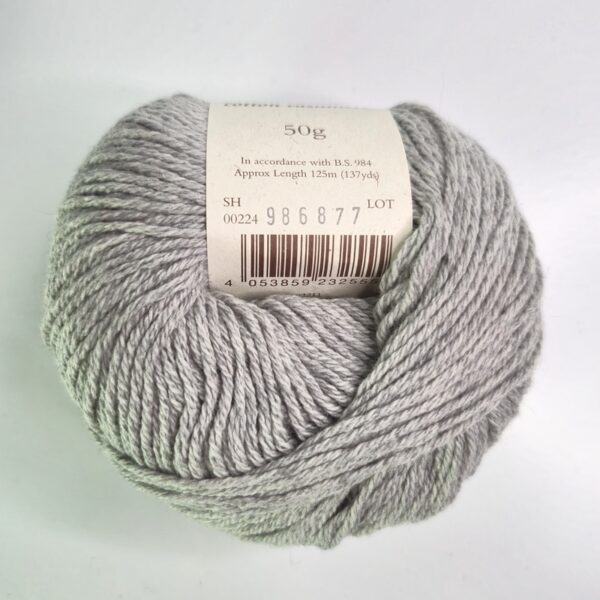 Image of Rowan Cotton Cashmere in 224 Silver Lining