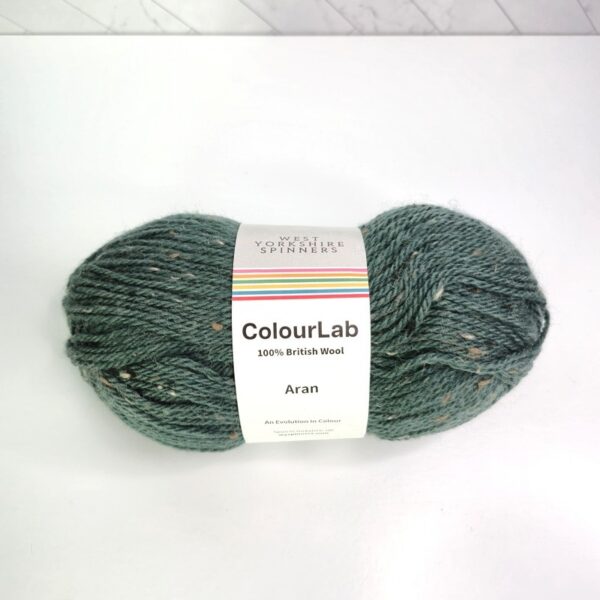 Image of West Yorkshire Spinners ColourLab Aran in Racing Green