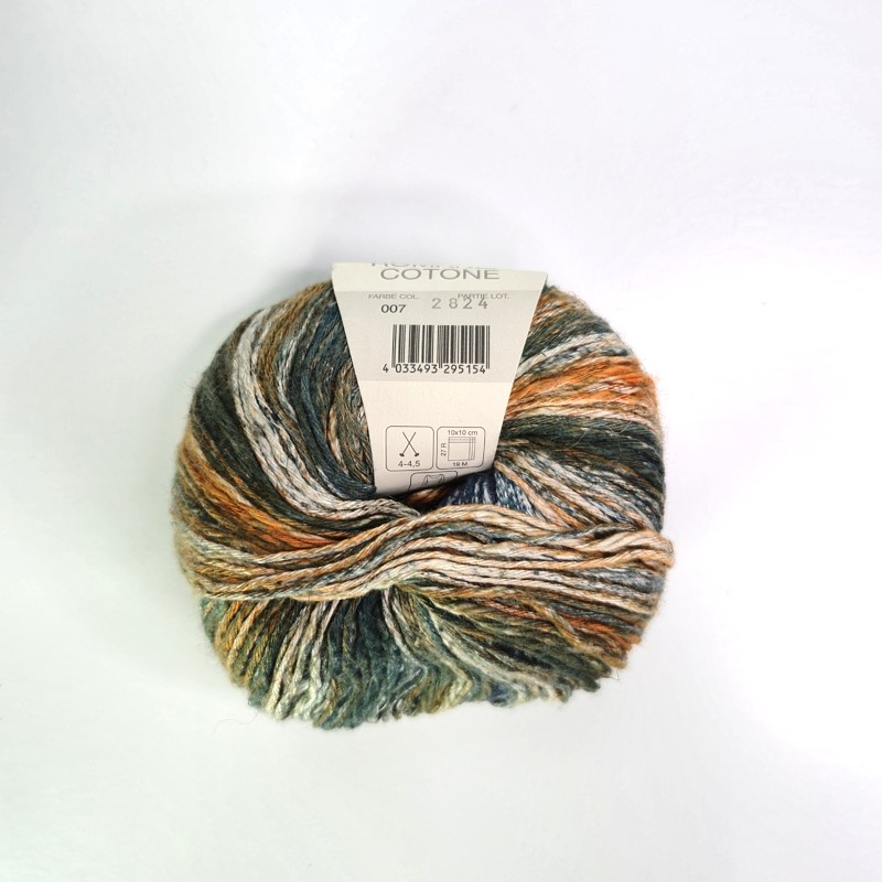 Lana Grossa Linea Pura Romanza Cotone in 007 Multicolored - Image 2