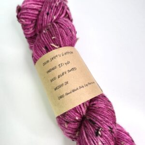 Ruby And The Yarn Co. Ruby Tweed DK in Sally's Lipstick - Image 2