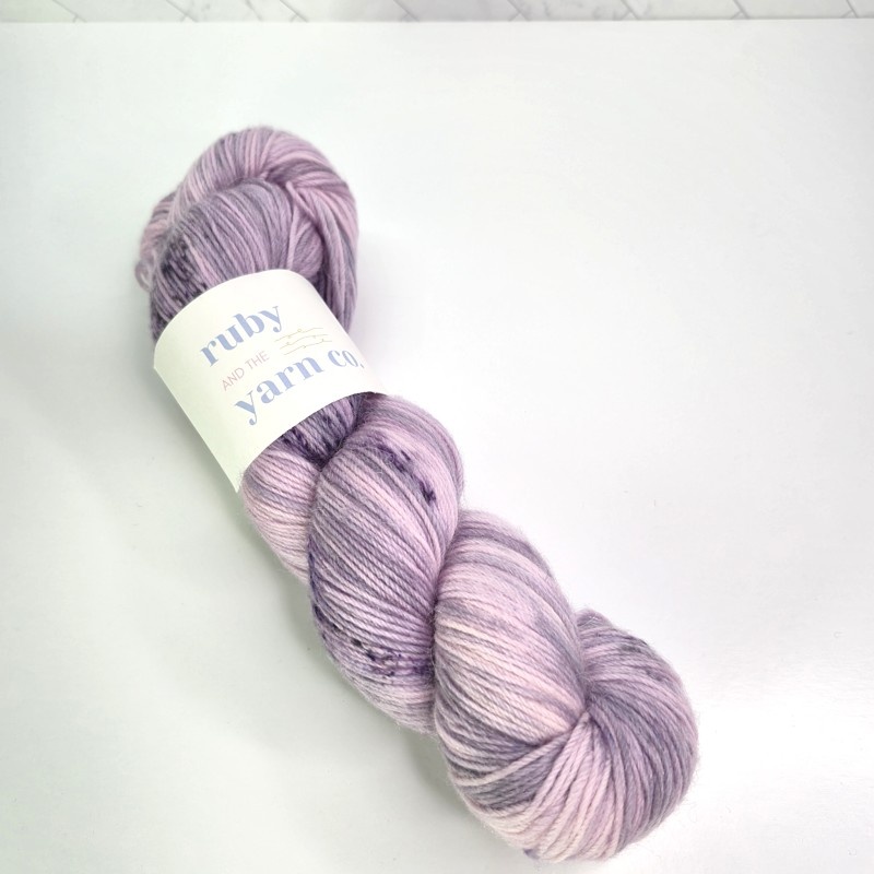 Ruby And The Yarn Co. Ruby Alpaca Sock in Whisper - Image 1