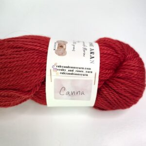 Ruby And Roses Rustic Rose Aran in Canna - Image 2