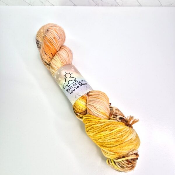 Image of Hue Loco Merino Worsted in Rain or Shine You're Mine: Sunny Day