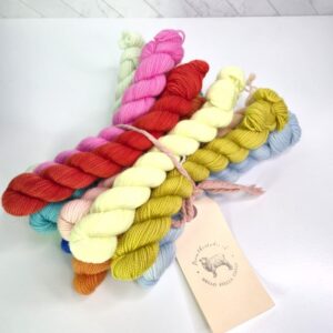 Hello Stella Fibres Merino Fingering Mini Set of 12 in Brights - Image 3