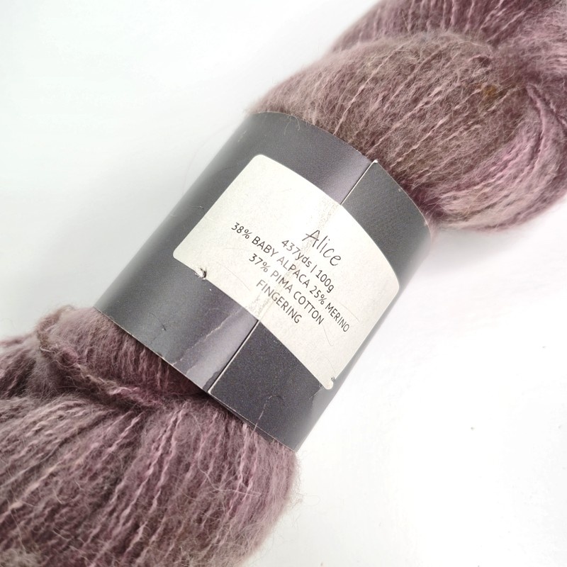 Lavender Lune Yarn Co. Cotton Fluff in Alice - Image 2
