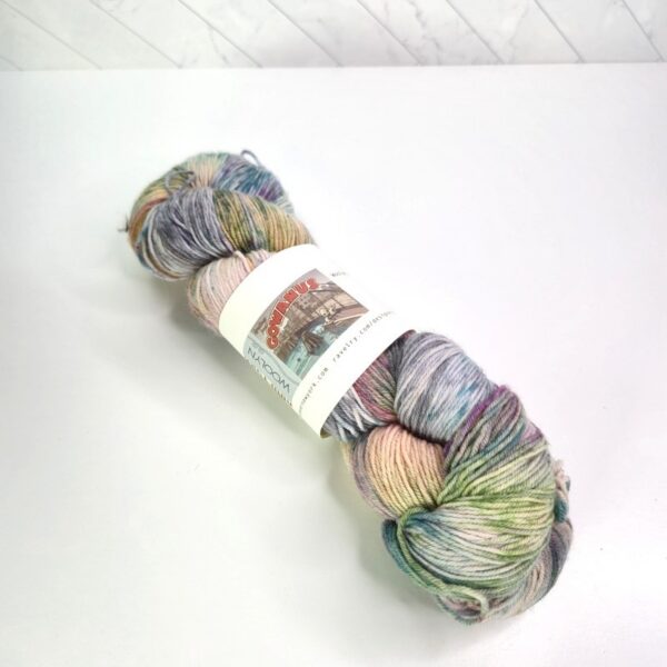 Image of Yarn Over New York Times Square Sock Yarn in Greetings From Gowanus