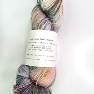 Yarn Over New York Times Square Sock Yarn in Greetings From Gowanus - Image 2