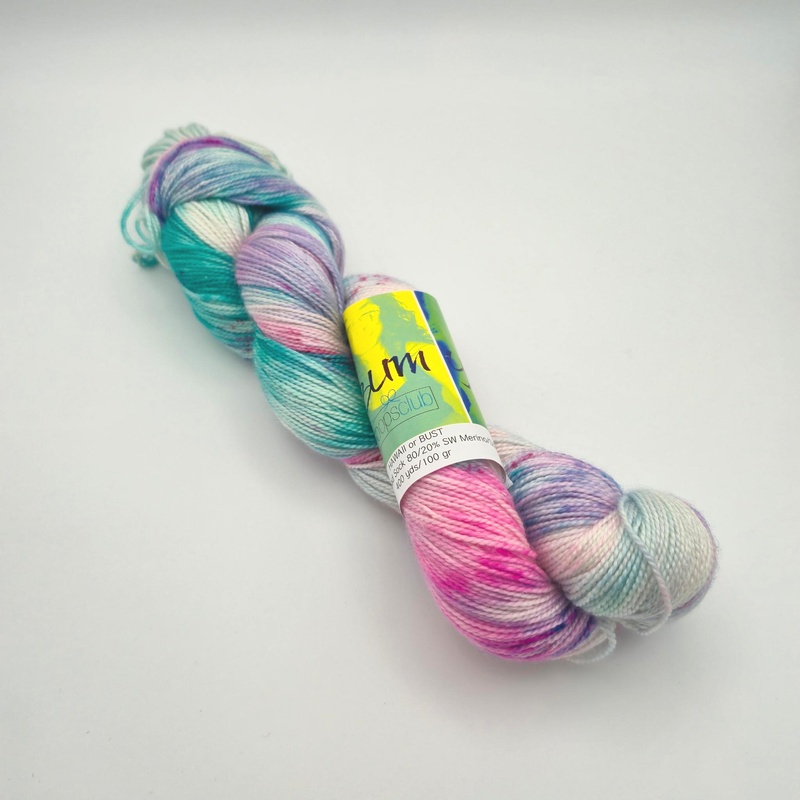 Beach Bum Yarn Co. Santa Cruz Sock in Hawaii or Bust To Buy