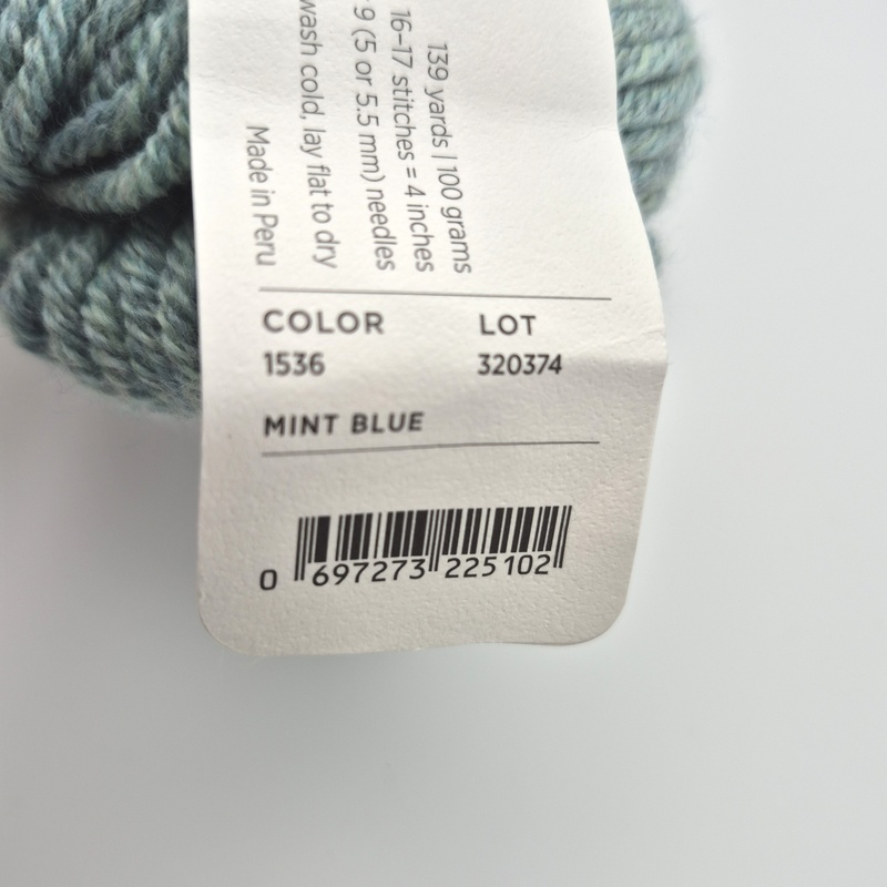 Purl Soho Plenty in 1536 Mint Blue - thumbnail 2